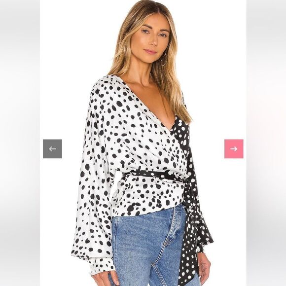 NWT
LPA Dolman Wrap Top in Austin Print Size XS with Defects $178 (4-15) - Picture 2 of 6